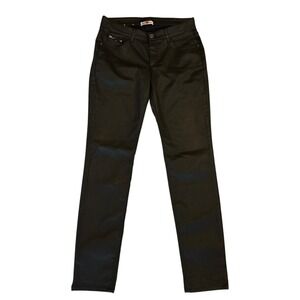 Mac Women's Five Pockets Black Straight Leg Denim Pants Size 40/32 Slim‎